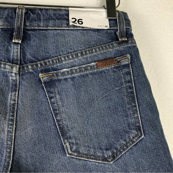 NWT Joe's Jeans Distressed Ryla Festival Summer Mid-High Rise Denim Shorts 26 - Picture 6 of 12